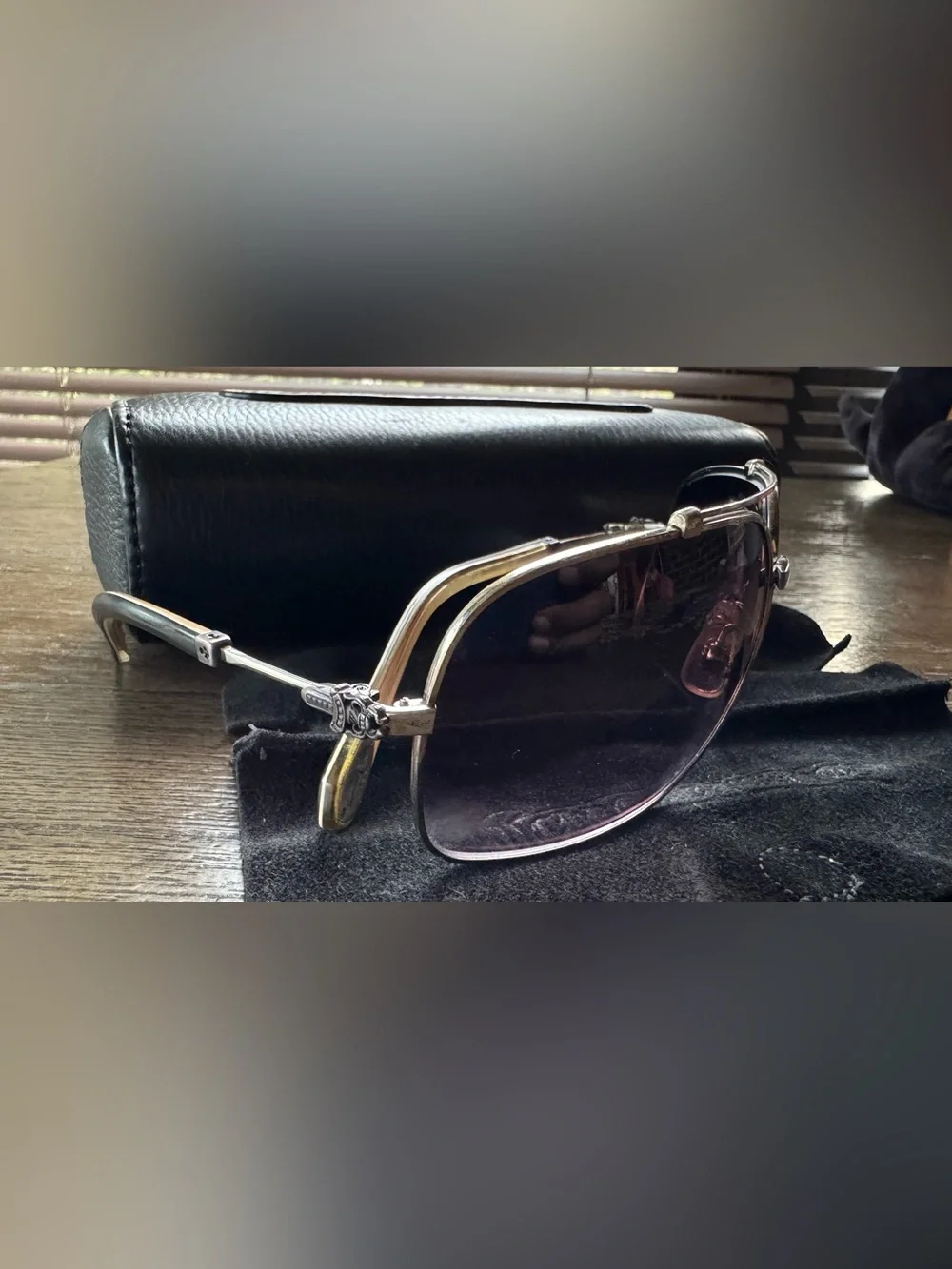 Chrome Hearts Quickie Sunglasses - READ DESCRIPTION